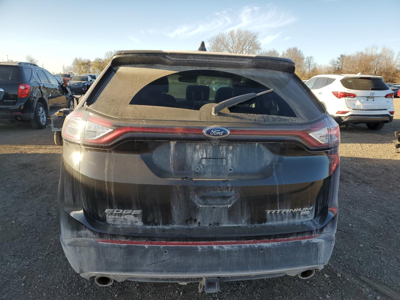 2015 Ford Edge Titanium VIN: 2FMPK4K88FBB85632 Lot: 92095365