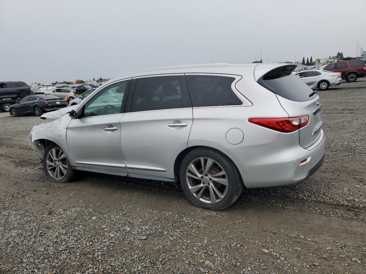2015 Infiniti Qx60 silver suv gas 5N1AL0MN3FC506958 photo #3