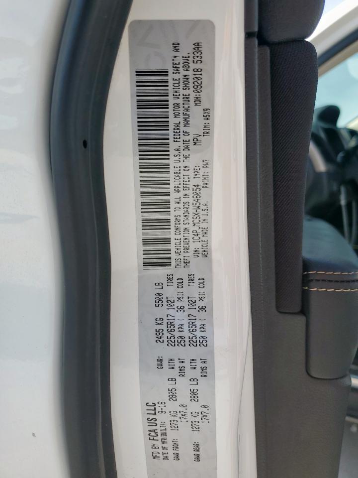 2017 Jeep Cherokee Latitude VIN: 1C4PJMCSXHW546054 Lot: 93469885