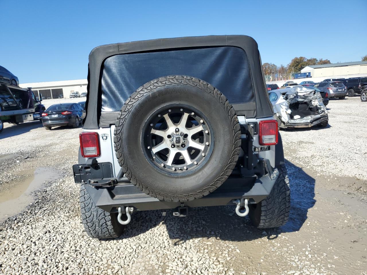 2012 Jeep Wrangler Unlimited Sport VIN: 1C4BJWDG1CL166384 Lot: 91694925