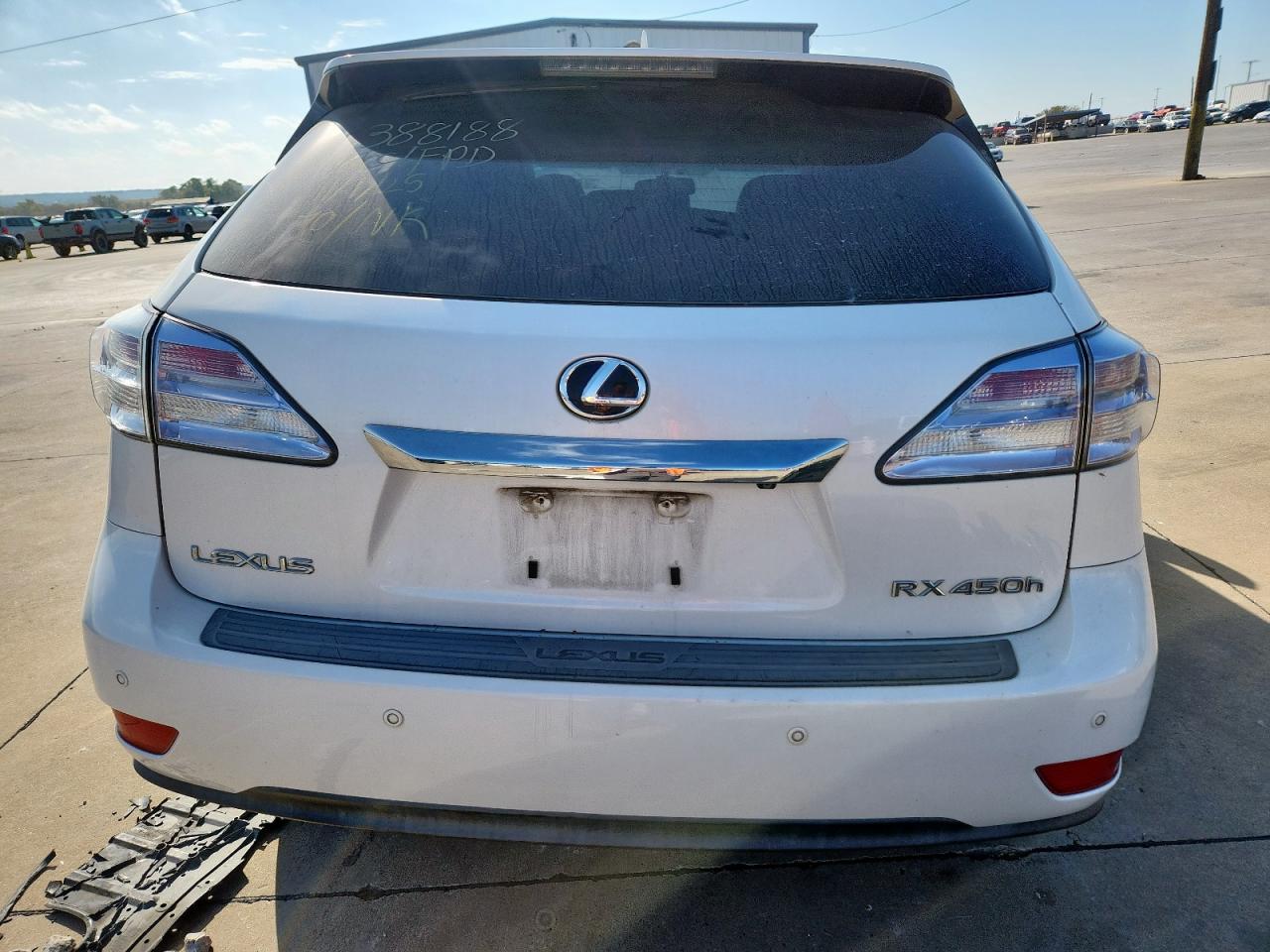 2010 Lexus Rx 450H VIN: JTJZB1BA6A2003968 Lot: 93083055