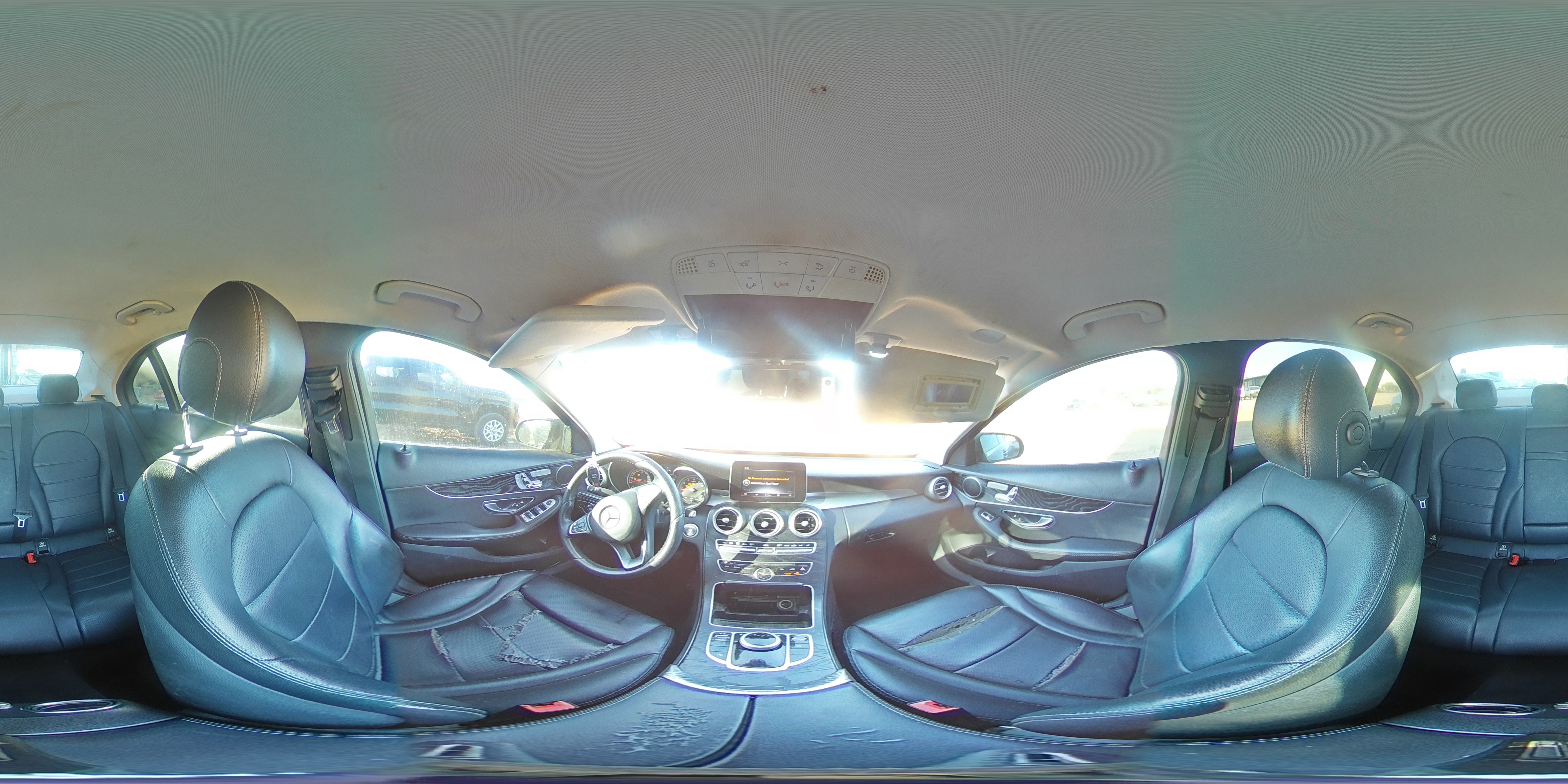 2017 Mercedes-Benz C 300 VIN: 55SWF4JB7HU206184 Lot: 91880715