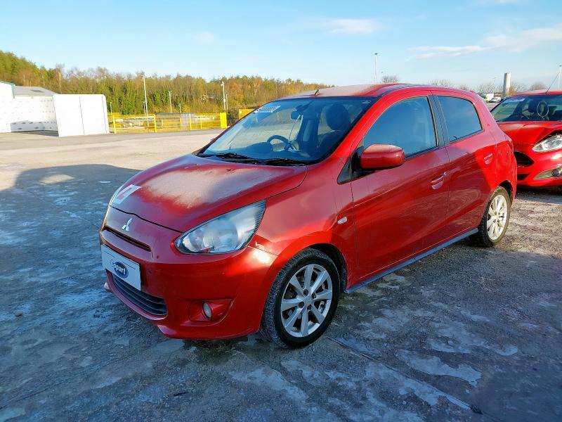 2015 MITSUBISHI MIRAGE 1.2 3 5DR for sale at Copart ST HELENS