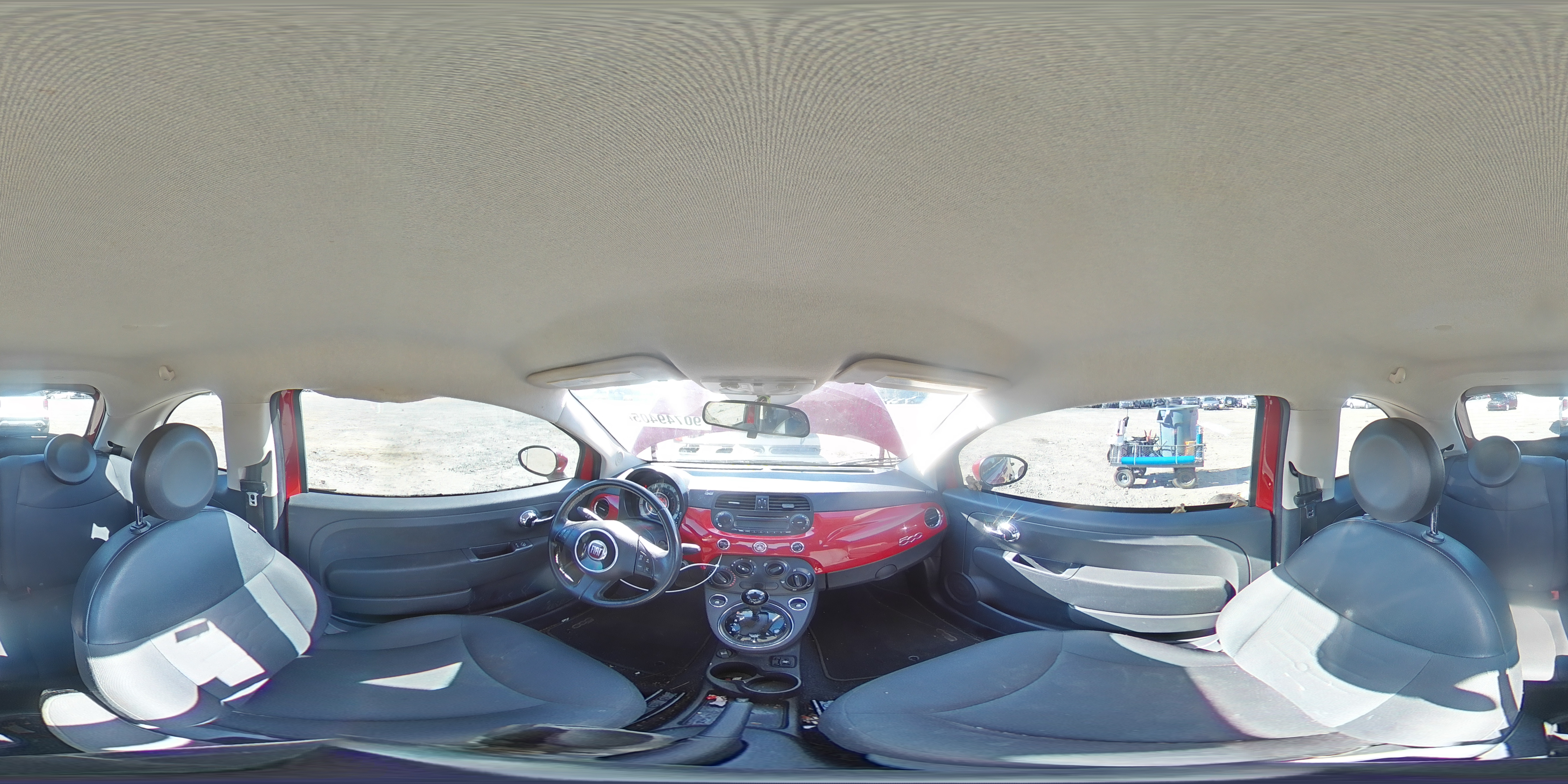 2015 Fiat 500 Pop VIN: 3C3CFFAR8FT561851 Lot: 90749405