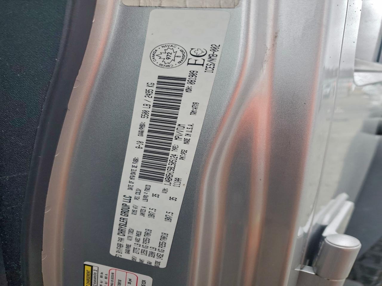 2011 Jeep Wrangler Unlimited Sahara VIN: 1J4BA5H15BL505124 Lot: 94189815