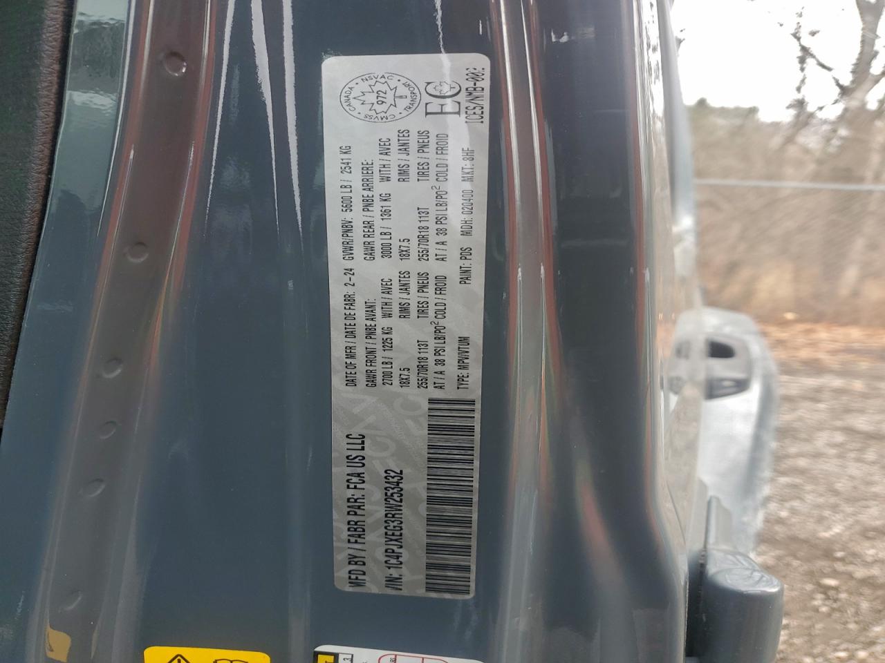 2024 Jeep Wrangler Sahara VIN: 1C4PJXEG7RW231322 Lot: 91904845