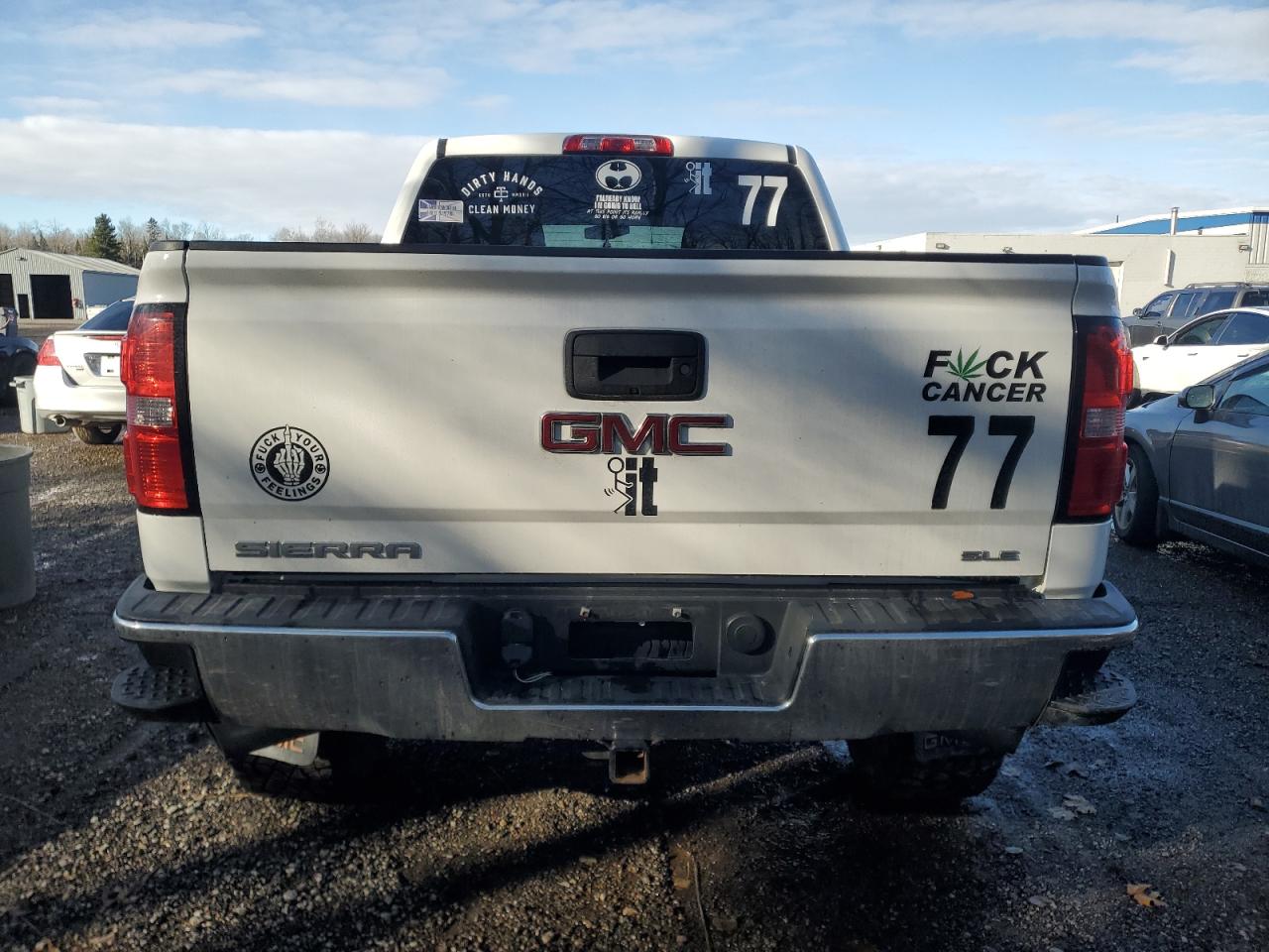 2016 GMC Sierra K1500 Sle VIN: 3GTU2MEC2GG349916 Lot: 91686515