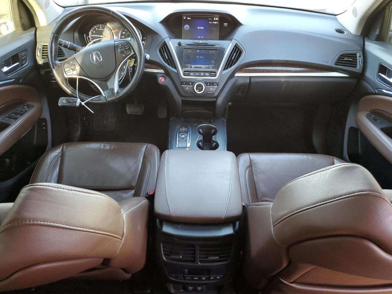 2017 Acura Mdx Technology VIN: 5FRYD4H58HB035282 Lot: 91793875