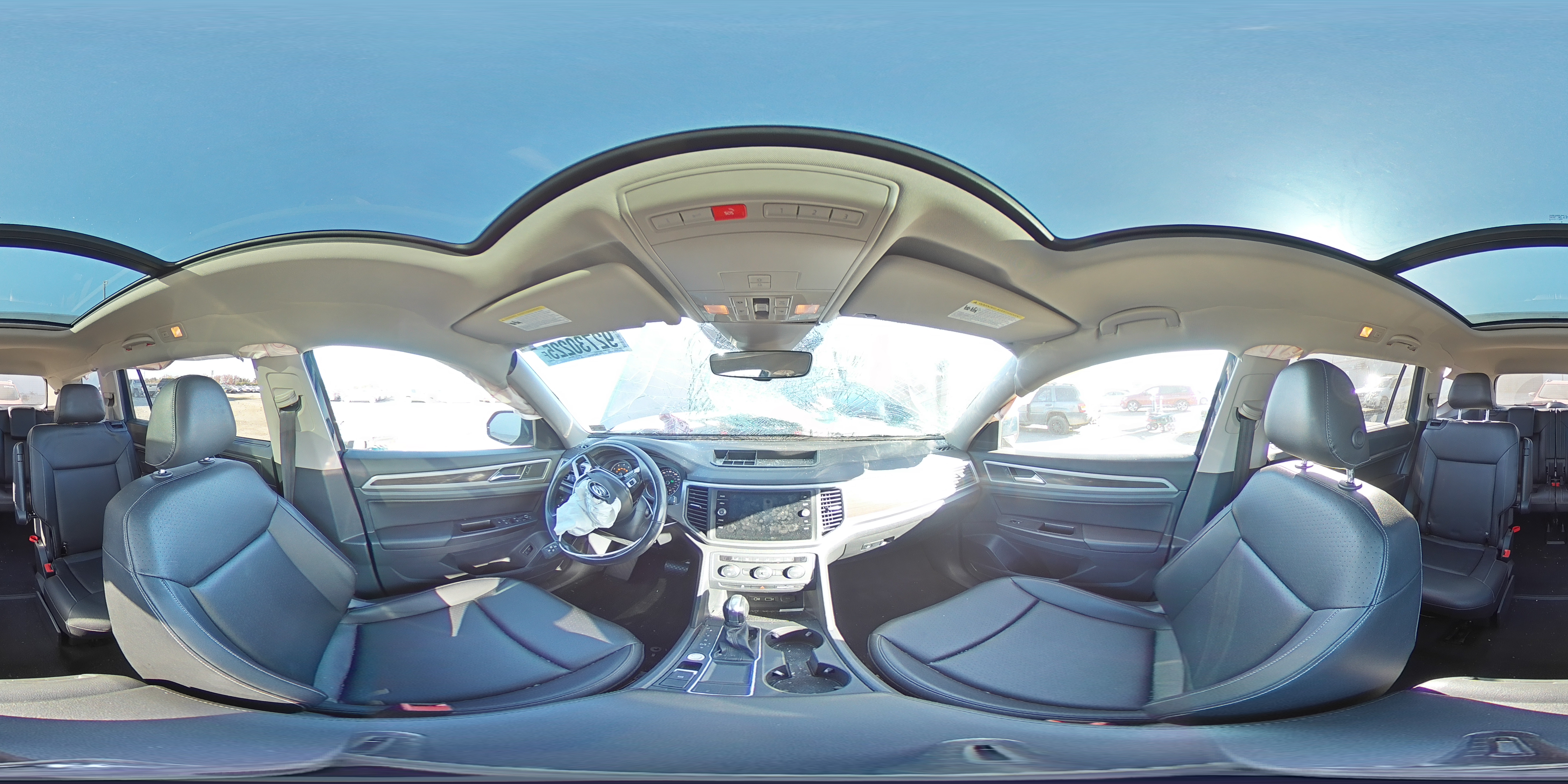 2019 Volkswagen Atlas Se VIN: 1V2WP2CA1KC572605 Lot: 92730225