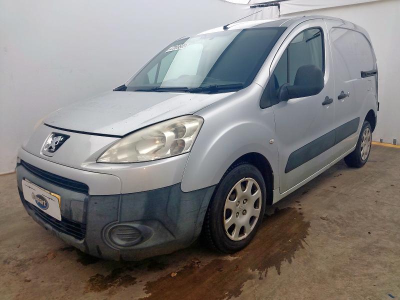 2012 PEUGEOT PARTNER 850 1.6 HDI 92 PROFESSIONAL VAN for sale at Copart GLOUCESTER