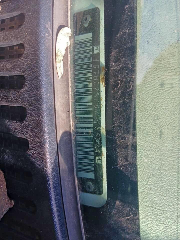 2007 GMC Sierra C2500 Heavy Duty VIN: 1GTHC23D67F136824 Lot: 92866075