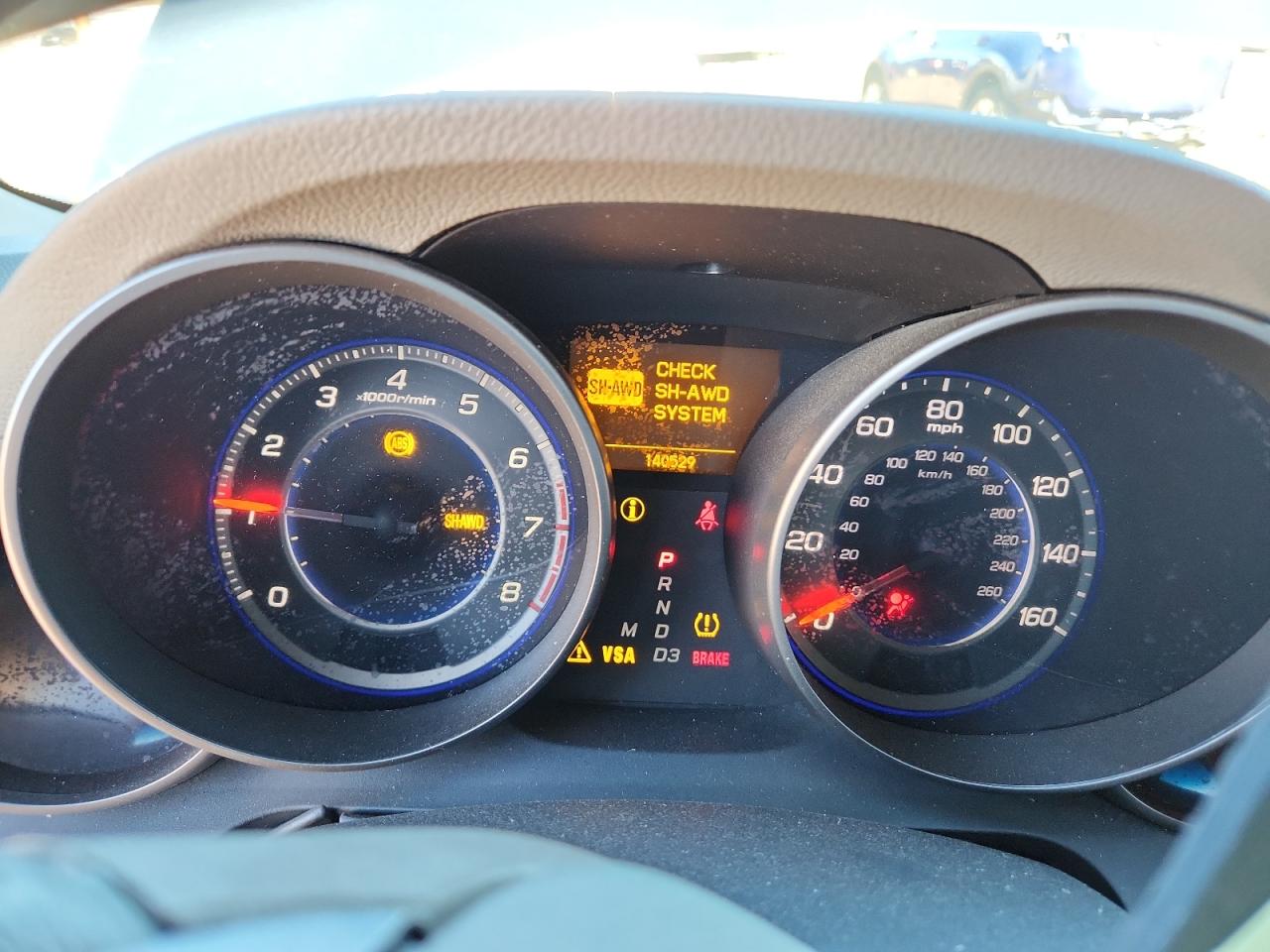 2007 Acura Mdx VIN: 2HNYD28257H539738 Lot: 92859315