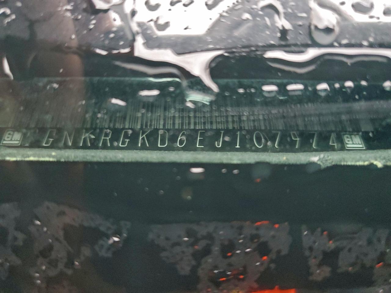 2014 Chevrolet Traverse Lt VIN: 1GNKRGKD6EJ107974 Lot: 94028175