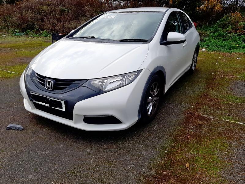 2012 HONDA CIVIC 1.4 I-VTEC SE 5DR for sale at Copart SANDTOFT