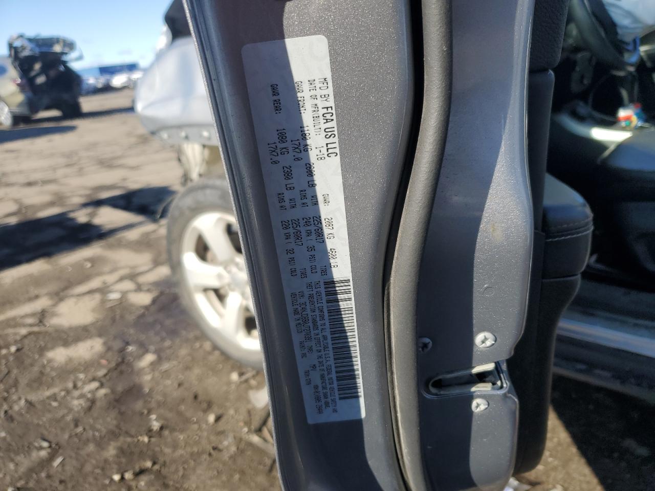 2018 Jeep Compass Latitude VIN: 3C4NJDBB0JT270391 Lot: 91488325