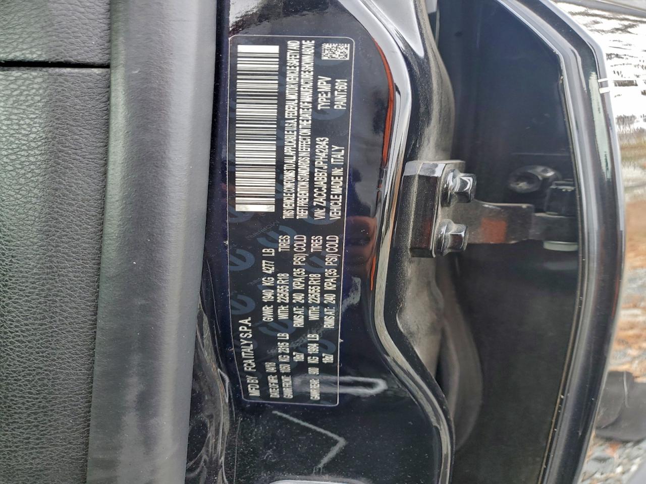 2018 Jeep Renegade Latitude VIN: ZACCJABB7JPH42843 Lot: 94473615