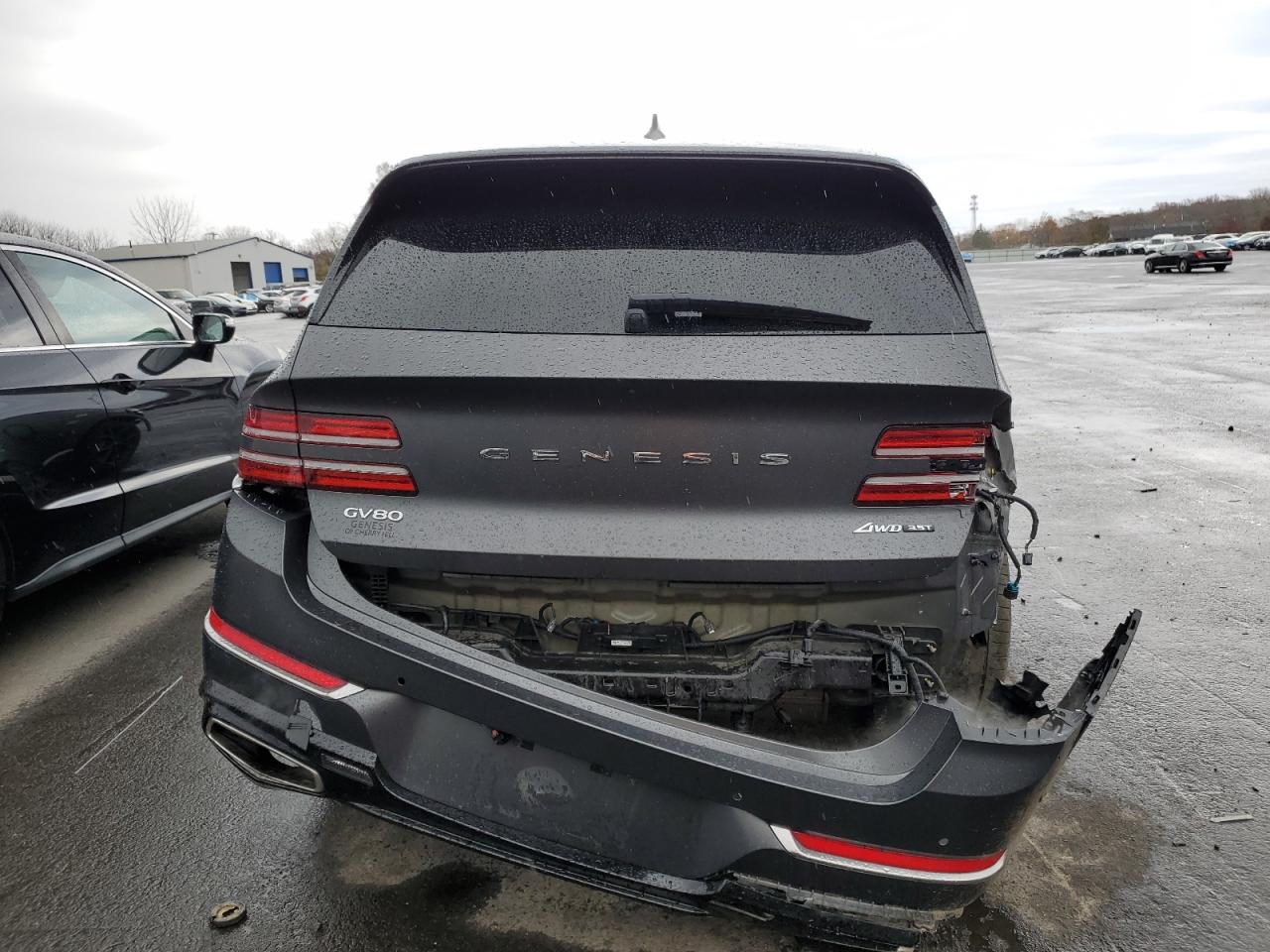 2022 Genesis Gv80 Base VIN: KMUHCESCXNU093816 Lot: 92225495