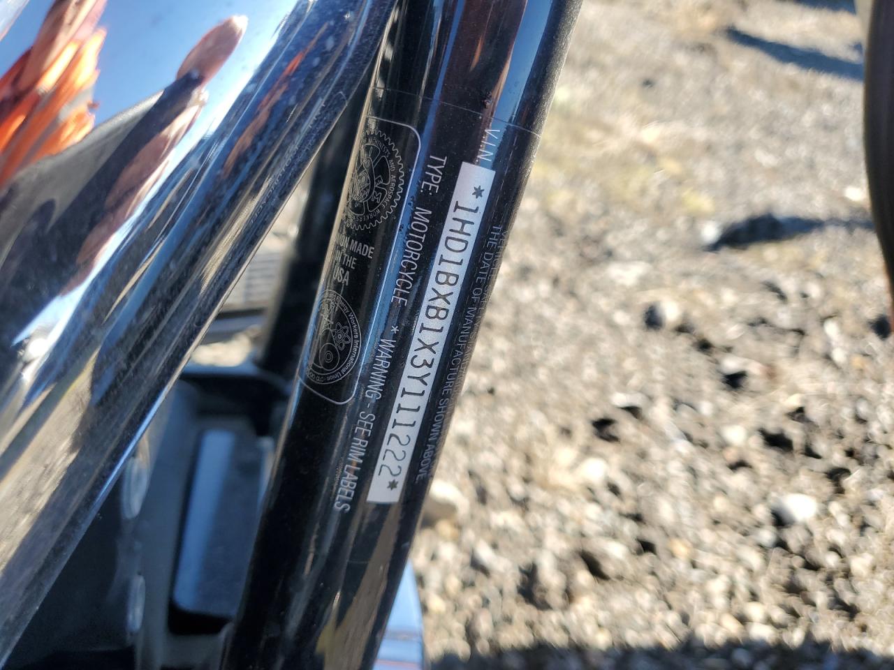 2003 Harley-Davidson Flstfi VIN: 1HD1BXB1X3Y111222 Lot: 90787805