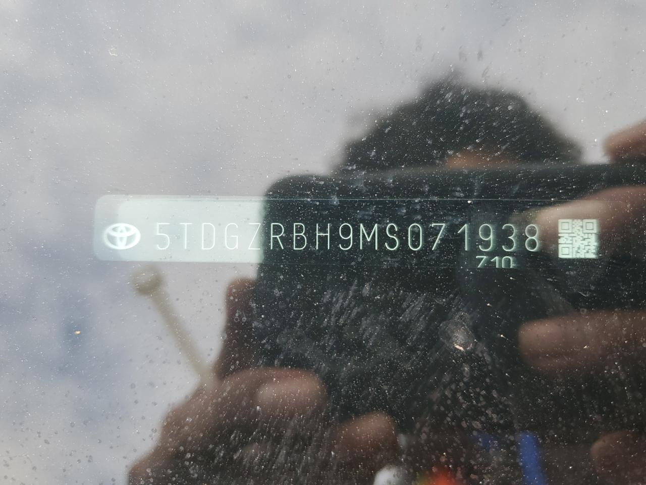 2021 Toyota Highlander Xle VIN: 5TDGZRBH9MS071938 Lot: 93152325