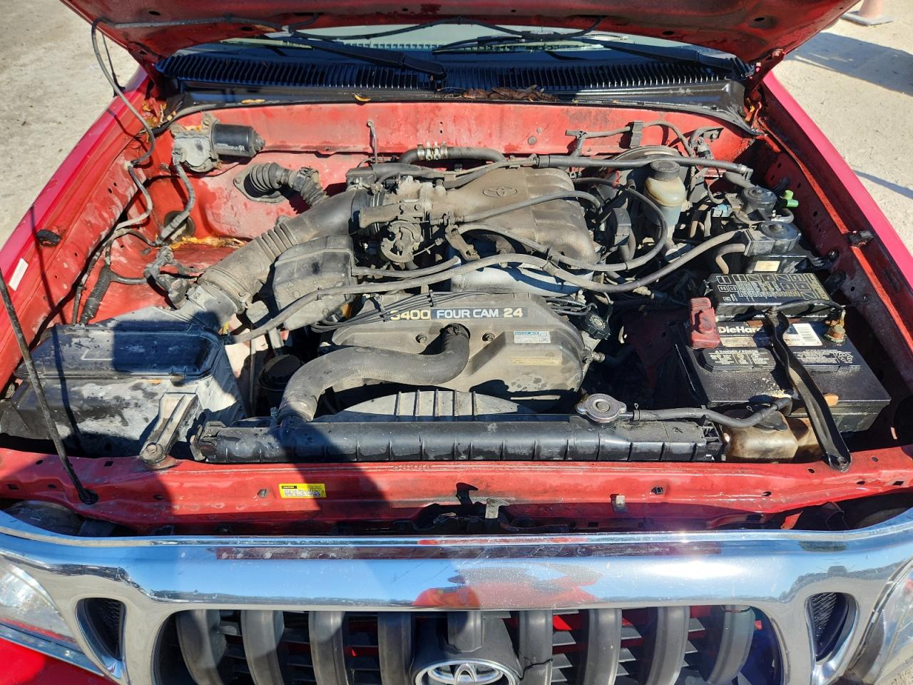 2001 Toyota Tacoma Double Cab Prerunner VIN: 5TEGN92N31Z787041 Lot: 93125115