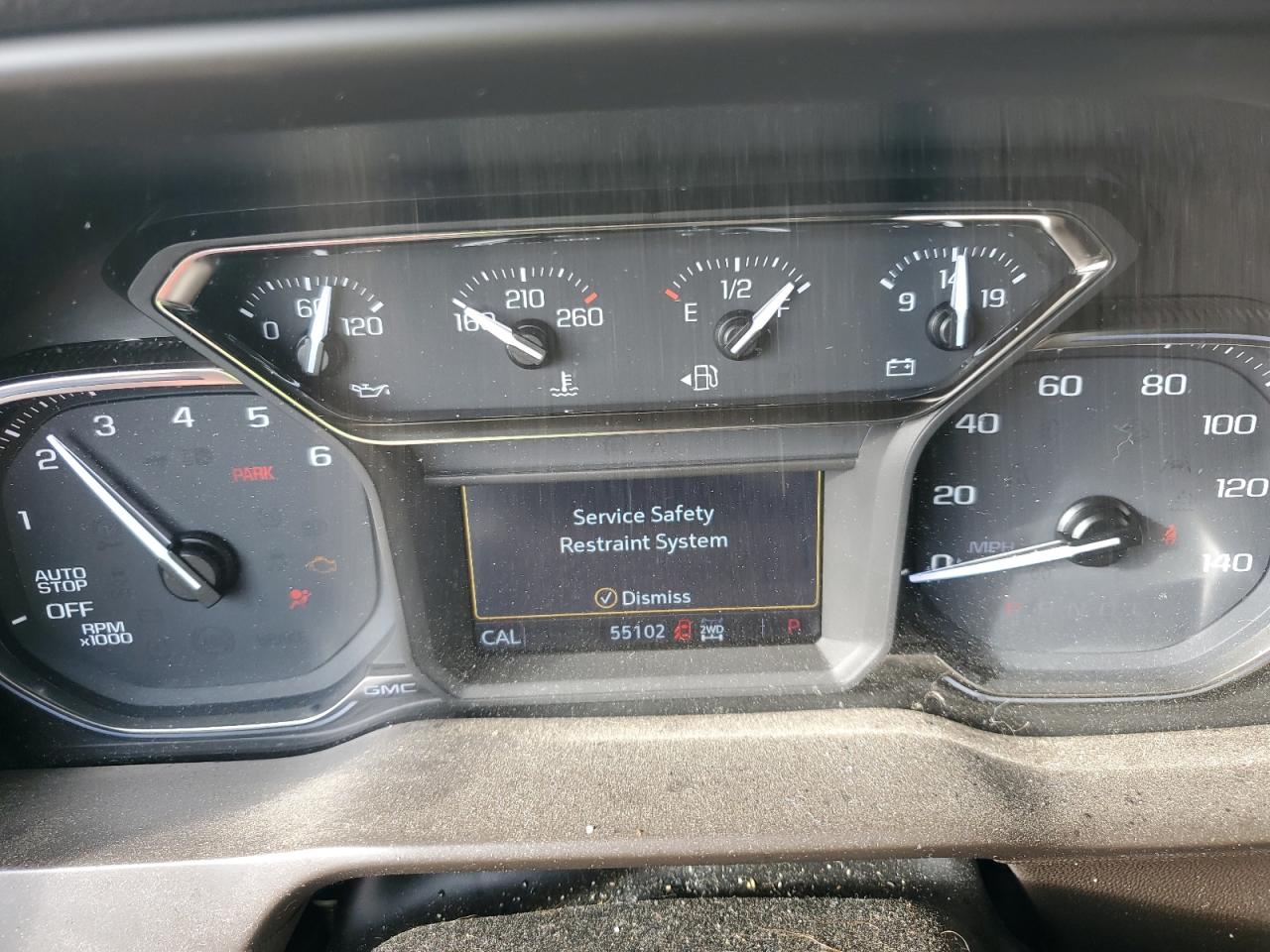 2019 GMC Sierra K1500 Slt VIN: 3GTU9DED8KG197475 Lot: 91814535