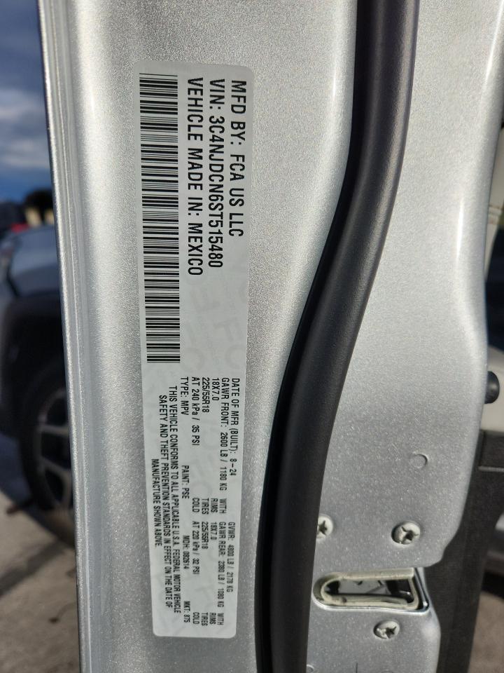 2025 Jeep Compass Limited VIN: 3C4NJDCN6ST515480 Lot: 91934755