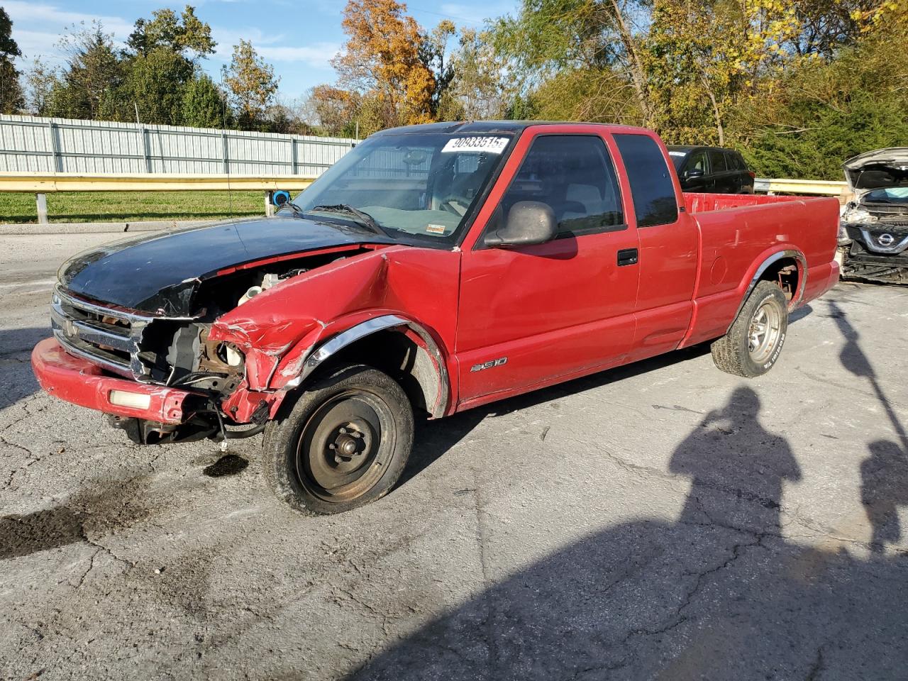 1994 Chevrolet S Truck S10 red pickup gas 1GCCS19Z0RK154191 photo #1