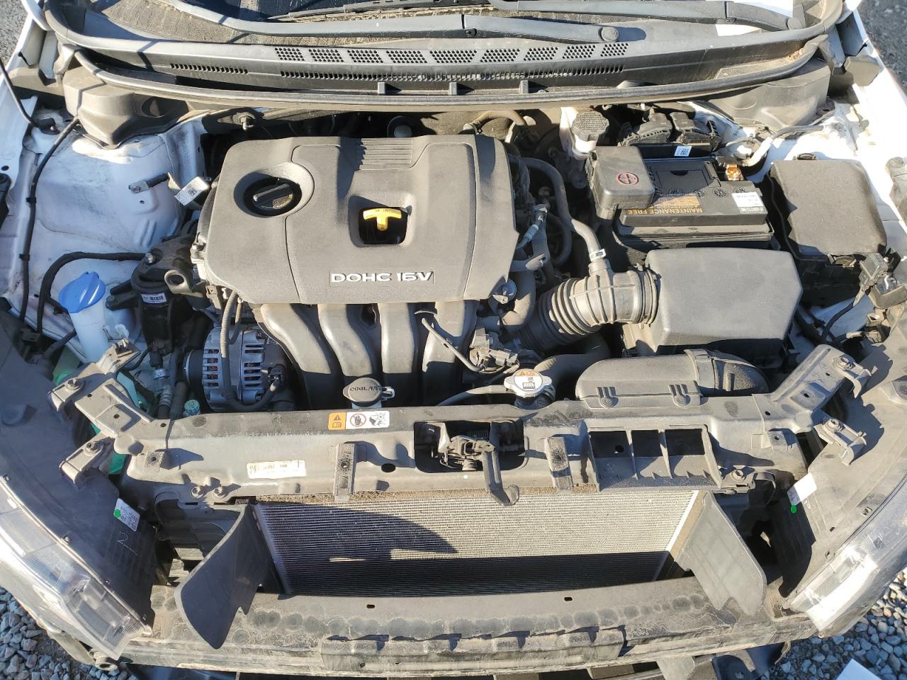 2017 Kia Forte Lx VIN: 3KPFK4A78HE142896 Lot: 90615485