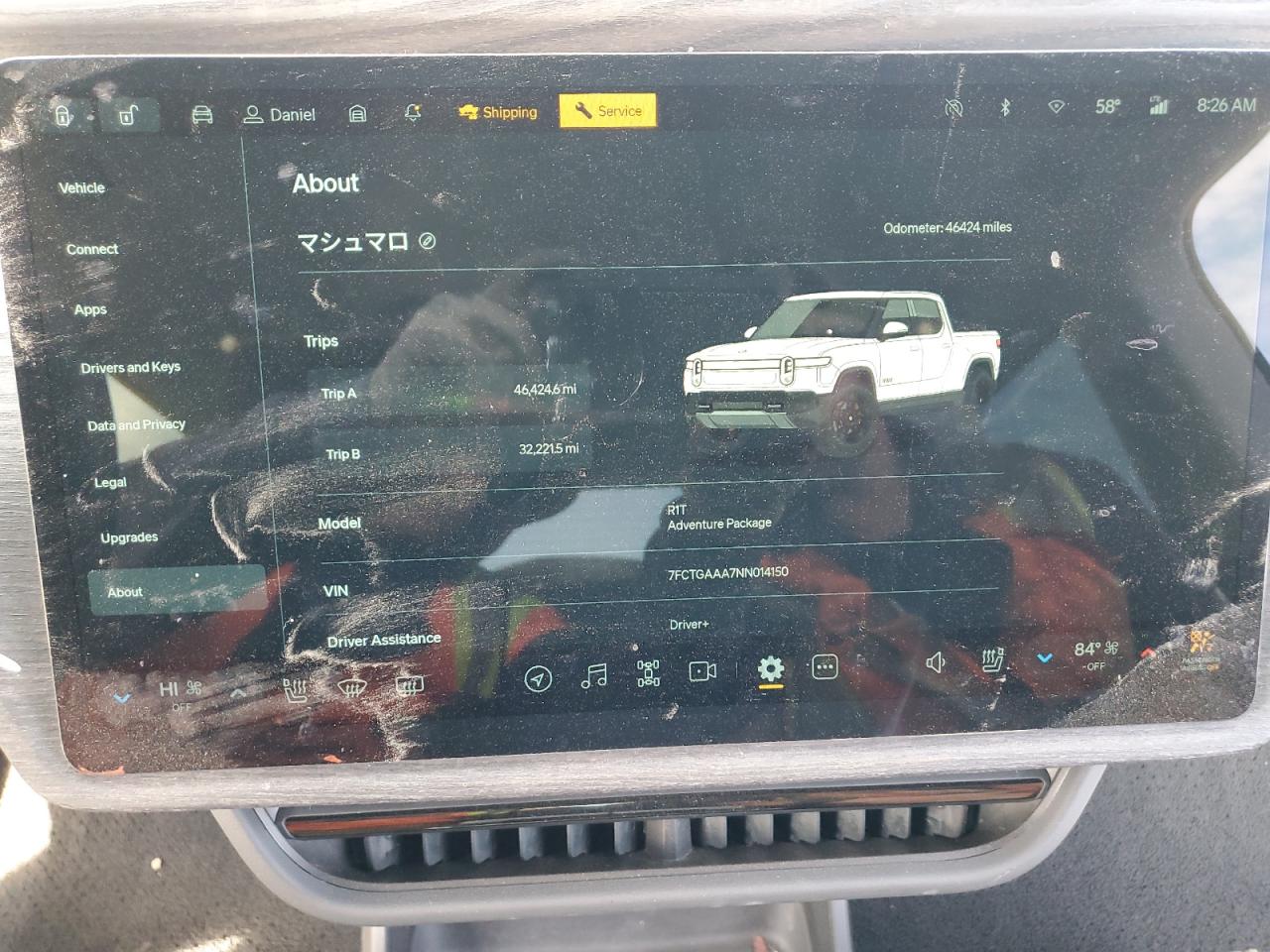 2022 Rivian R1T Adventure VIN: 7FCTGAAA7NN014150 Lot: 92443655