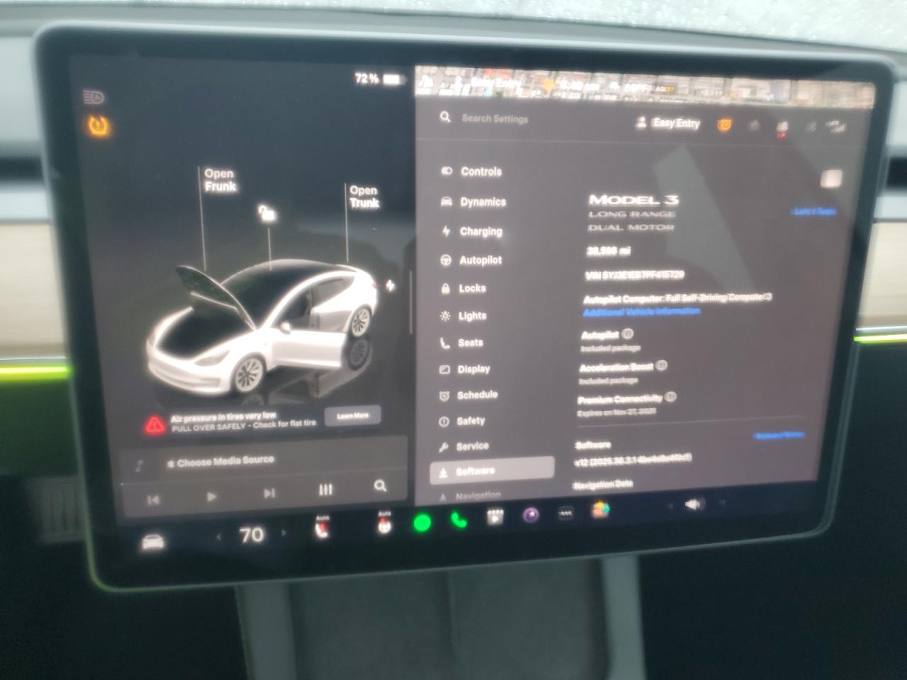 2023 Tesla Model 3 VIN: 5YJ3E1EB7PF415729 Lot: 92937415