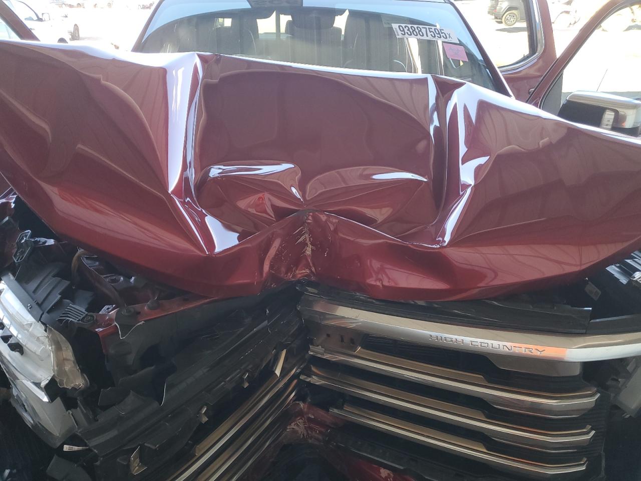 2022 Chevrolet Silverado K1500 High Country VIN: 1GCUDJED3NZ569323 Lot: 93887595