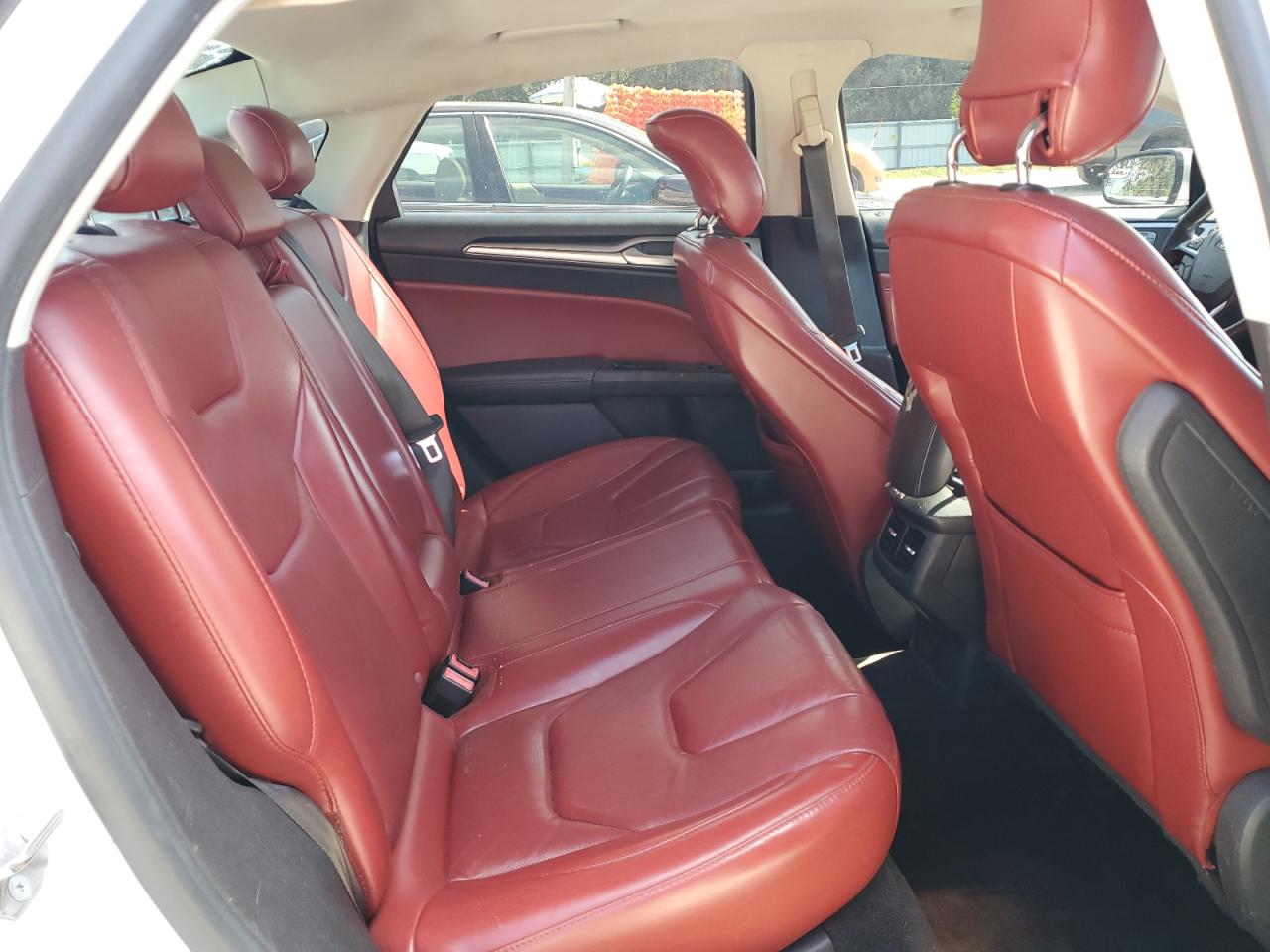 2014 Ford Fusion Titanium VIN: 3FA6P0K96ER382940 Lot: 91002935