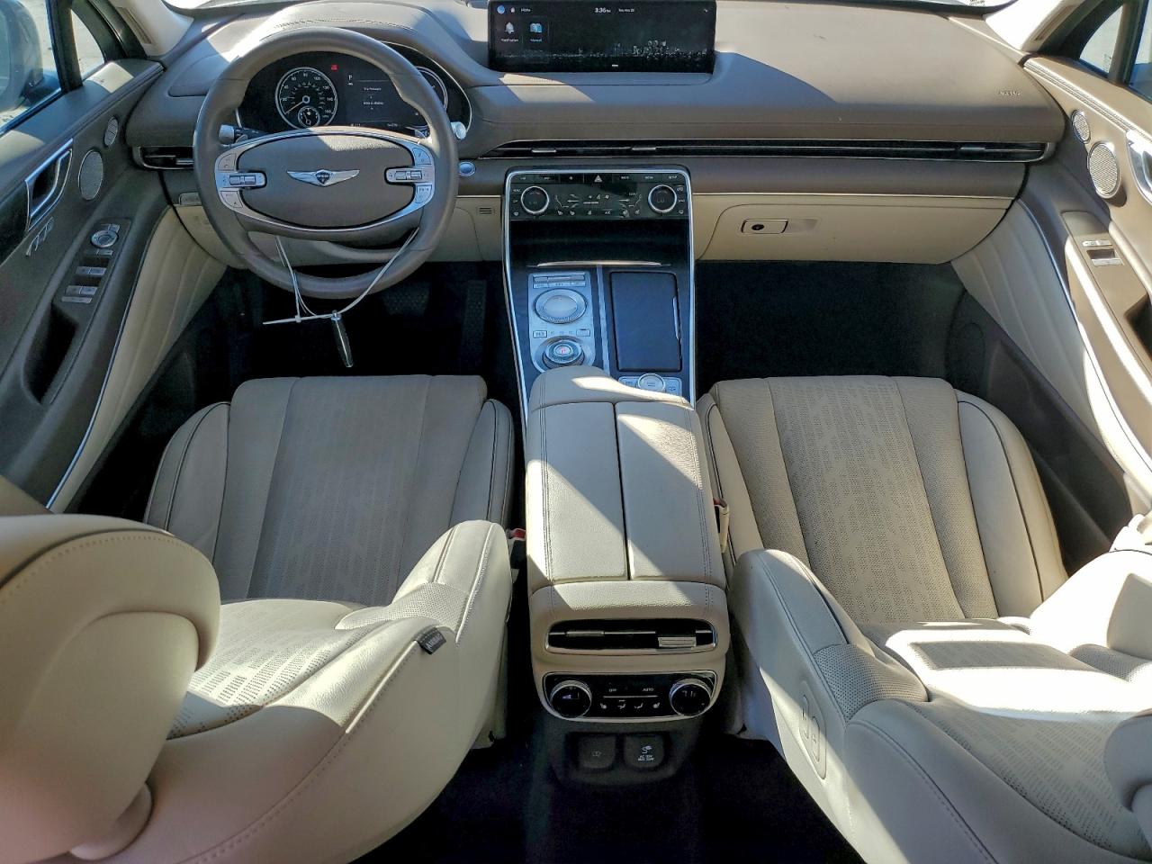 2021 Genesis Gv80 Base VIN: KMUHB4SB0MU054137 Lot: 93906625