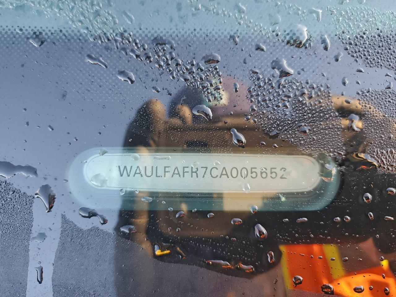 2012 Audi A5 Premium Plus VIN: WAULFAFR7CA005652 Lot: 93886435