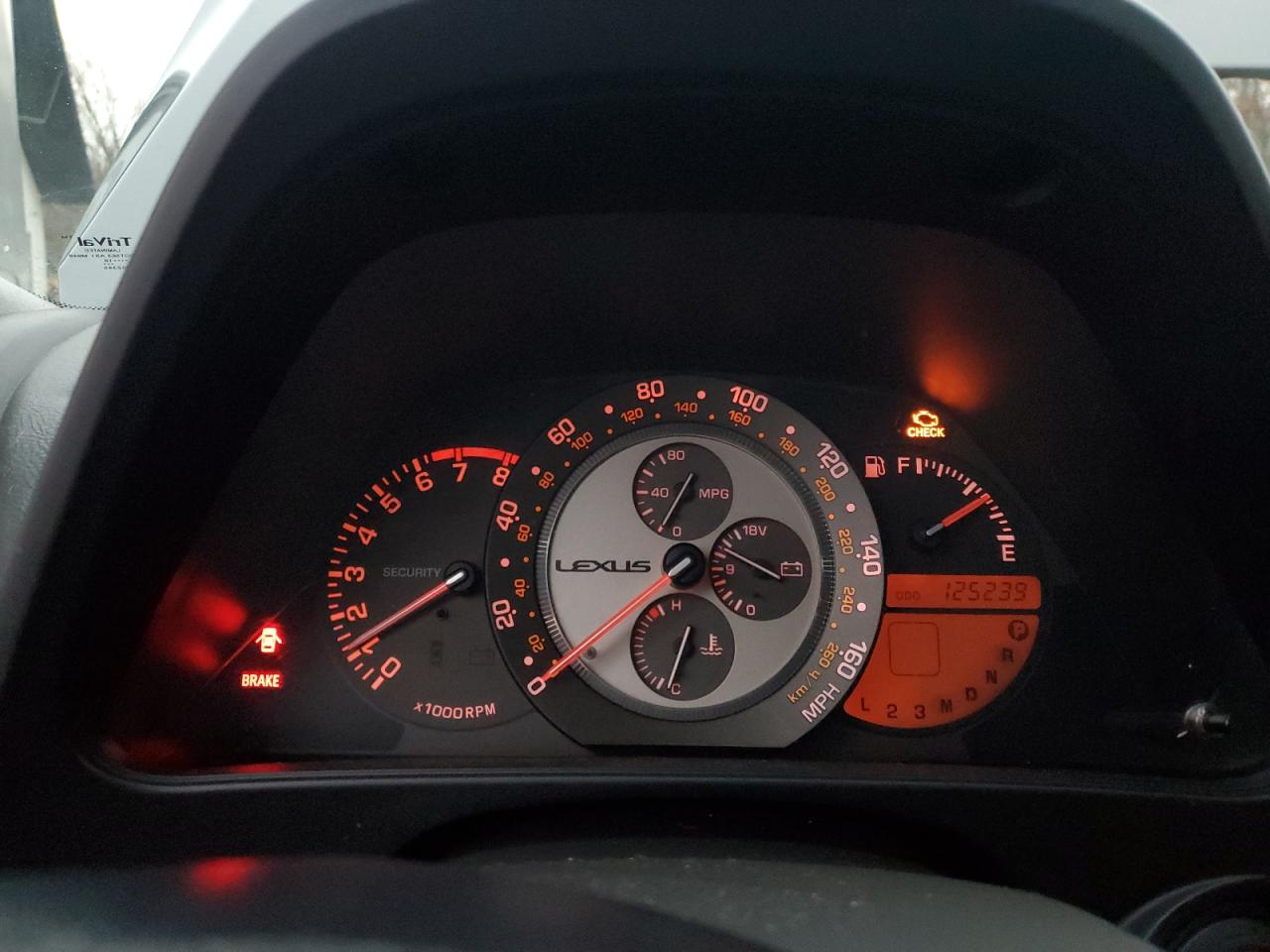 2004 Lexus Is 300 VIN: JTHBD192440084609 Lot: 92471085