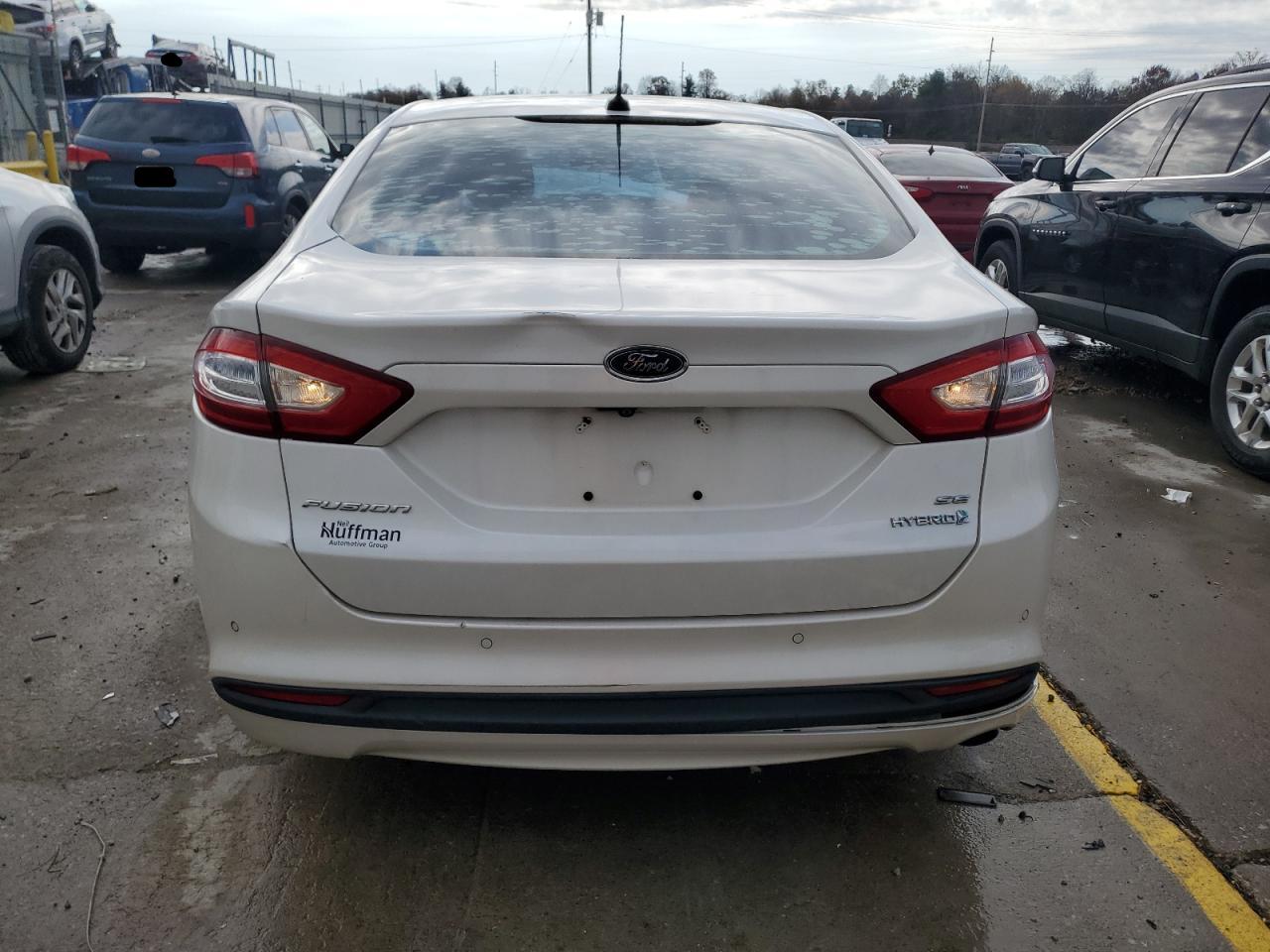 2013 Ford Fusion Se Hybrid VIN: 3FA6P0LU0DR295889 Lot: 92395485