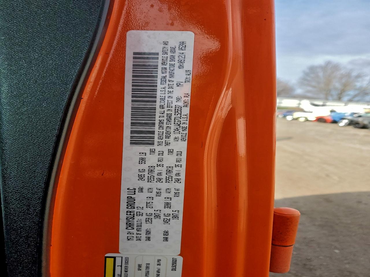 2013 Jeep Wrangler Unlimited Sahara VIN: 1C4HJWEG7DL525537 Lot: 93484015