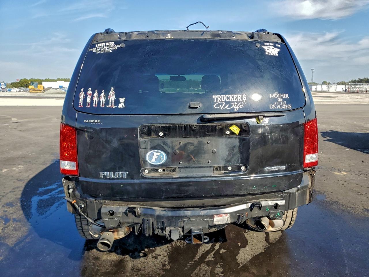 2011 Honda Pilot Touring VIN: 5FNYF3H91BB048696 Lot: 94115245