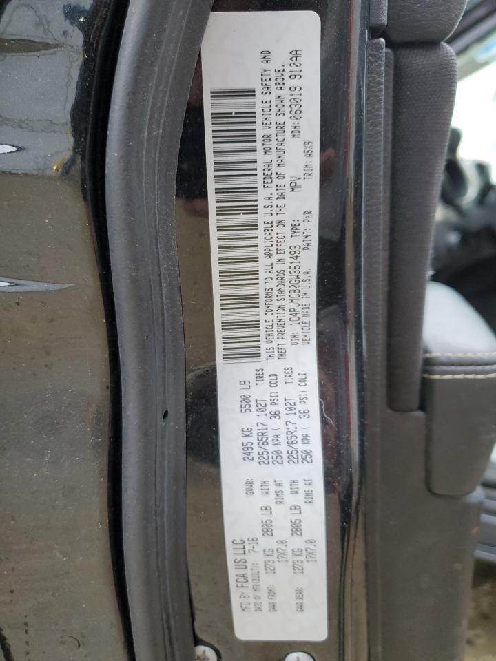 2016 Jeep Cherokee Latitude VIN: 1C4PJMCB0GW361493 Lot: 85403135