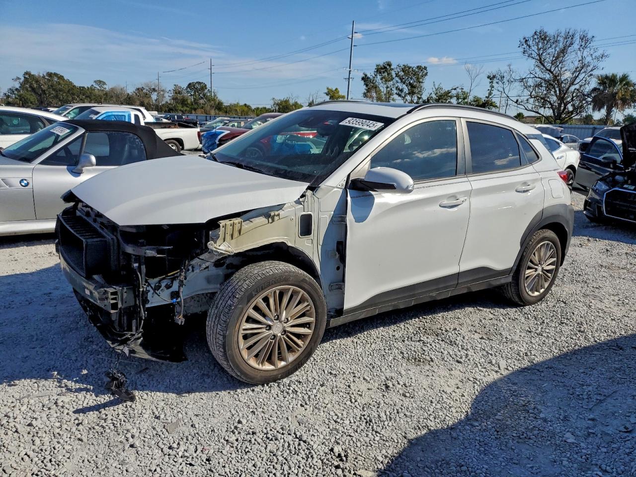 2019 Hyundai Kona Sel VIN: KM8K62AAXKU351600 Lot: 93599045