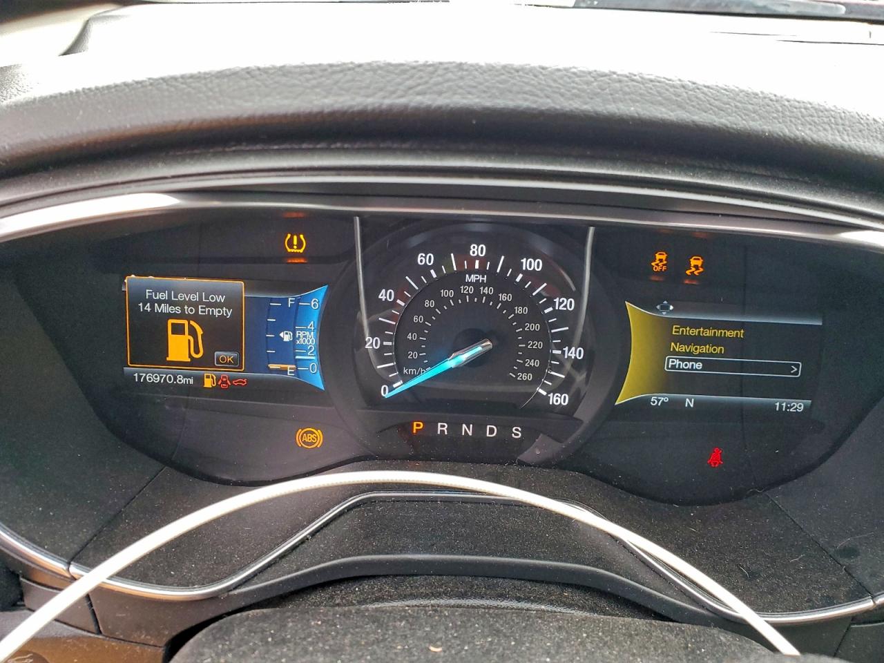 2017 Ford Fusion Titanium VIN: 3FA6P0K91HR163145 Lot: 94252825