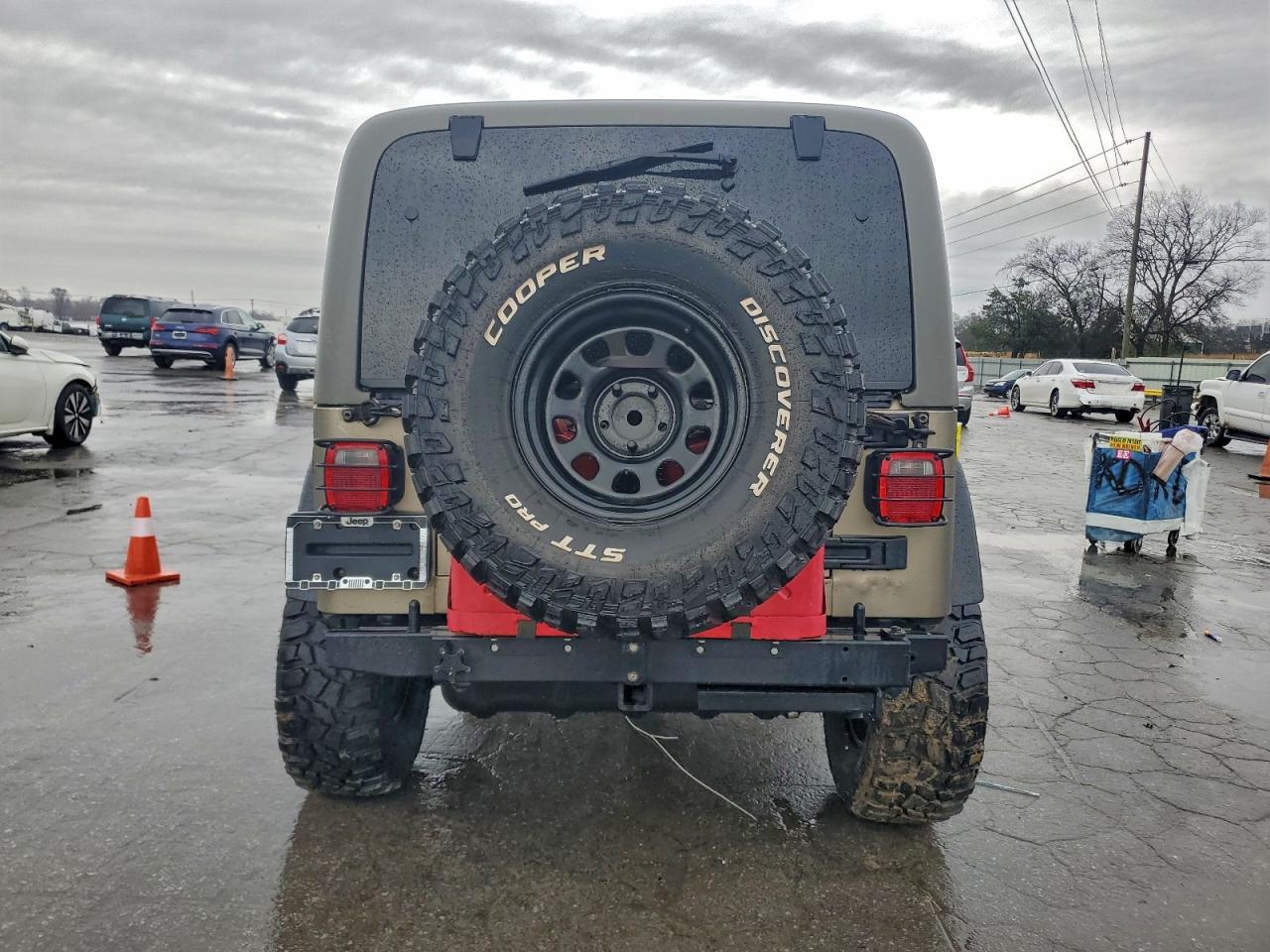 2004 Jeep Wrangler / Tj Rubicon VIN: 1J4FA69S04P779745 Lot: 93745425