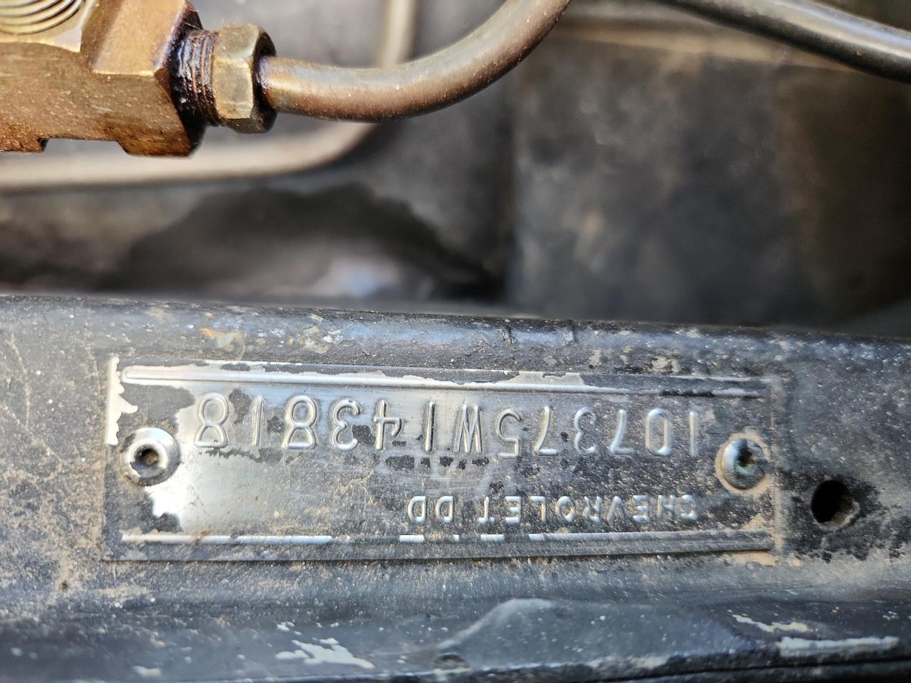 1965 Chevrolet Uk VIN: 107375W143818 Lot: 92643965