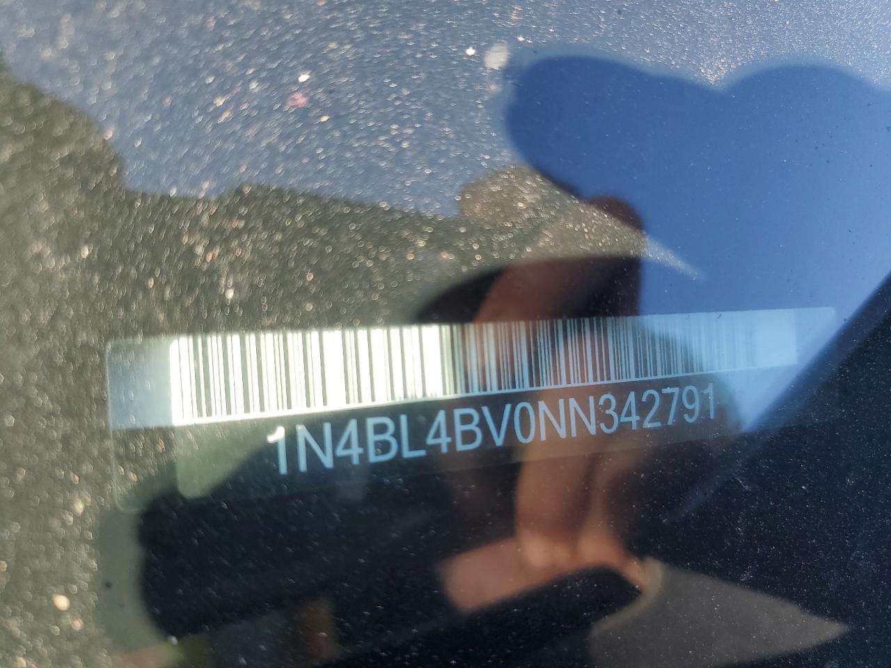 2022 Nissan Altima S VIN: 1N4BL4BV0NN342791 Lot: 91645285