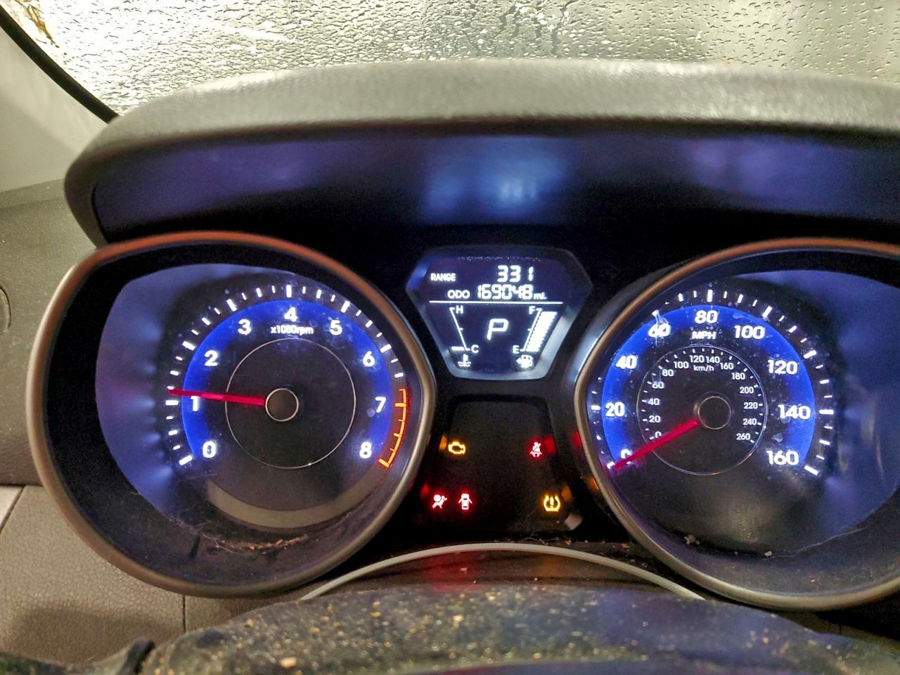 2013 Hyundai Elantra Gls VIN: 5NPDH4AE3DH242284 Lot: 94984445