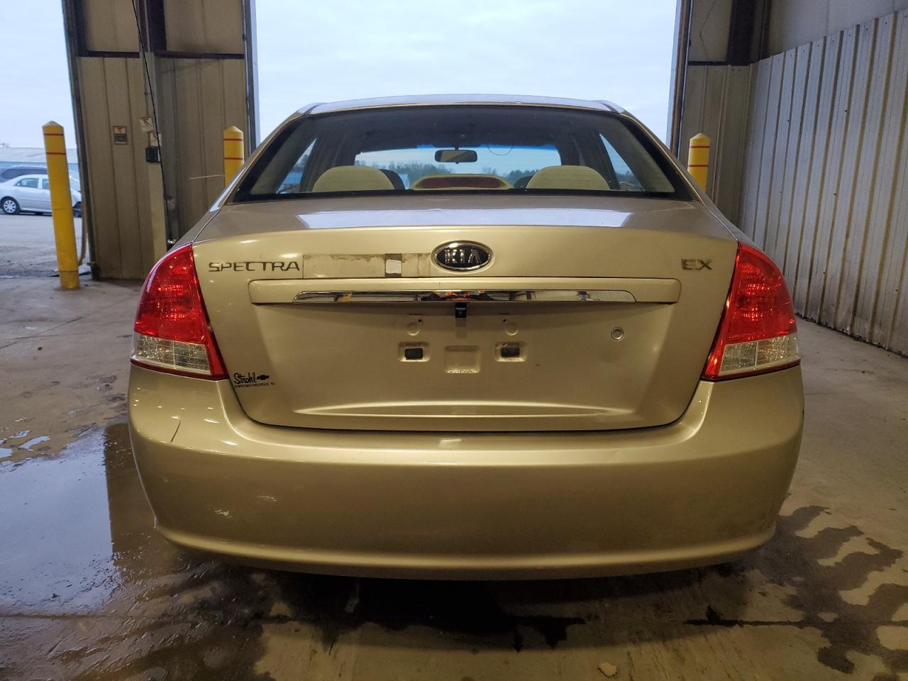 2007 Kia Spectra Ex VIN: KNAFE121575420256 Lot: 92803115