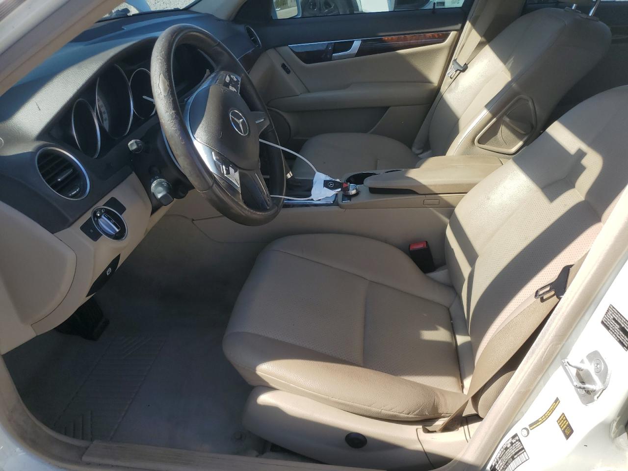 2012 Mercedes-Benz C 250 VIN: WDDGF4HB6CF916909 Lot: 93351465