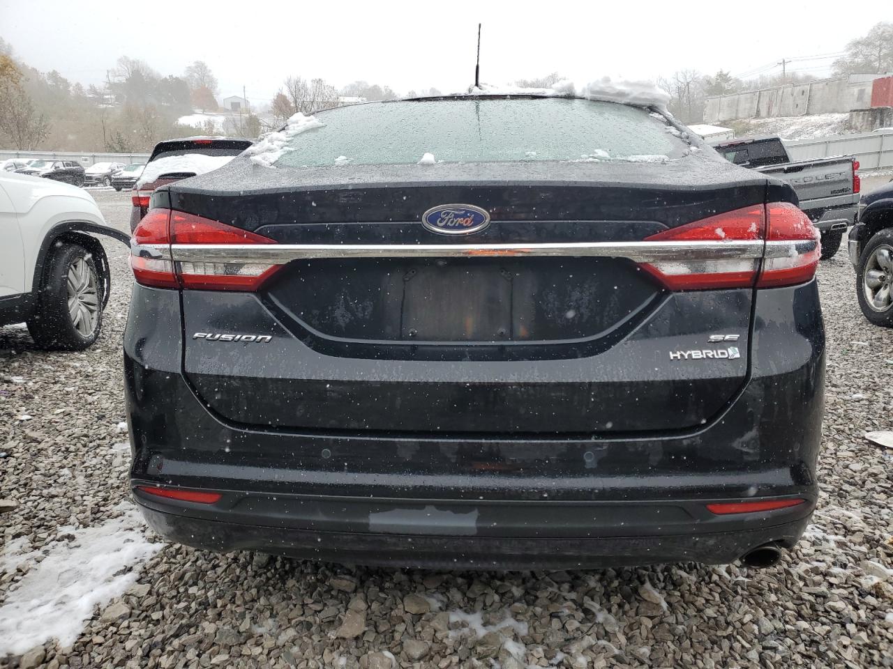 2017 Ford Fusion Se Hybrid VIN: 3FA6P0LU4HR245597 Lot: 92232445