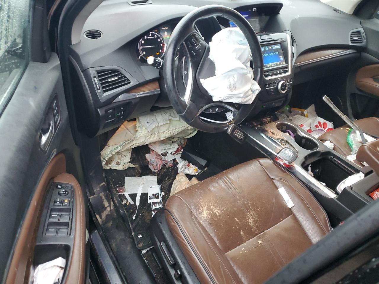 2017 Acura Mdx Advance VIN: 5FRYD4H99HB043538 Lot: 91648835