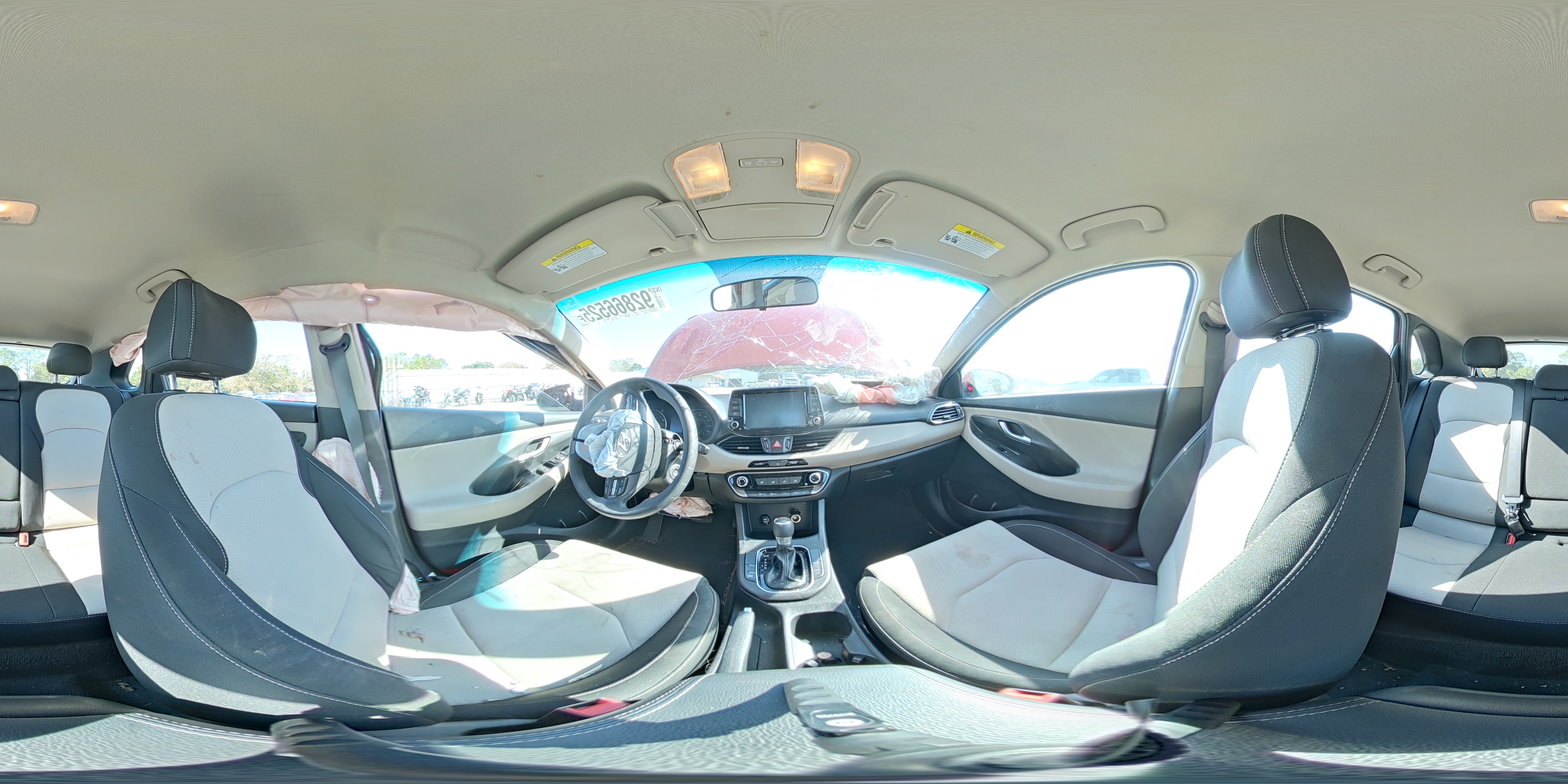 2019 Hyundai Elantra Gt VIN: KMHH35LE0KU117003 Lot: 92866525